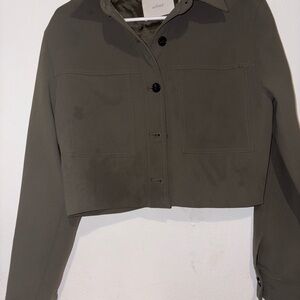 Wilfred Dark Green Utility Jacket